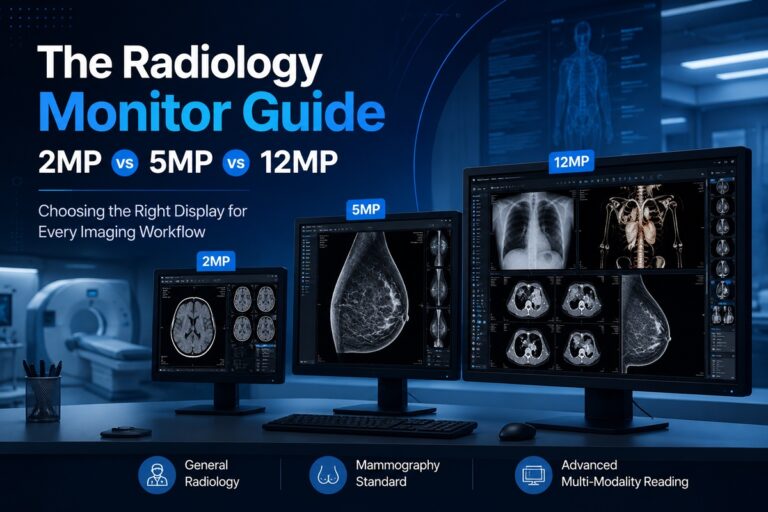 The Radiology Monitor Guide: 2MP vs 5MP vs 12MP